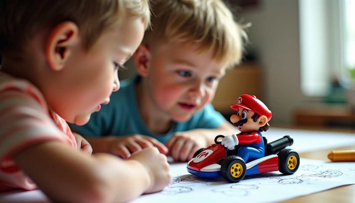 Coloriages Mario Kart : des dessins à télécharger pour égayer votre apéro en famille