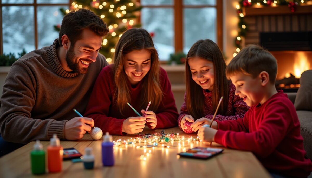 Atelier festif en famille : idées originales pour colorier vos boules de Noël