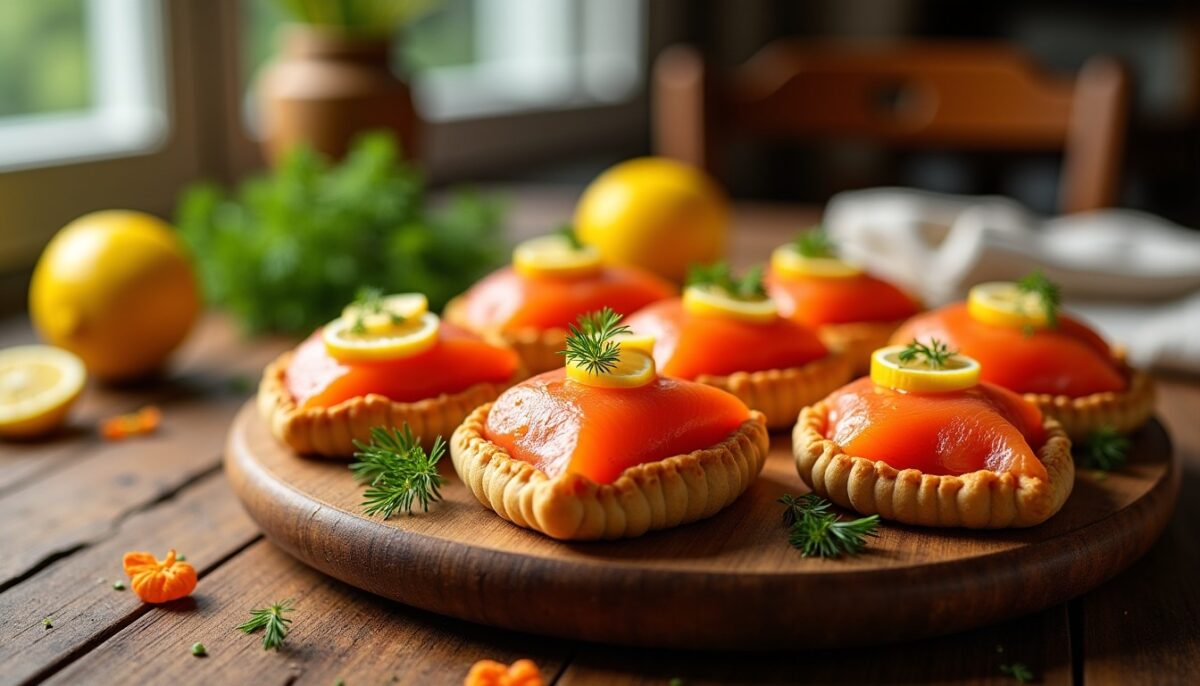Feuilletés au saumon pour l'apéro : la bouchée festive et conviviale à ne pas manquer