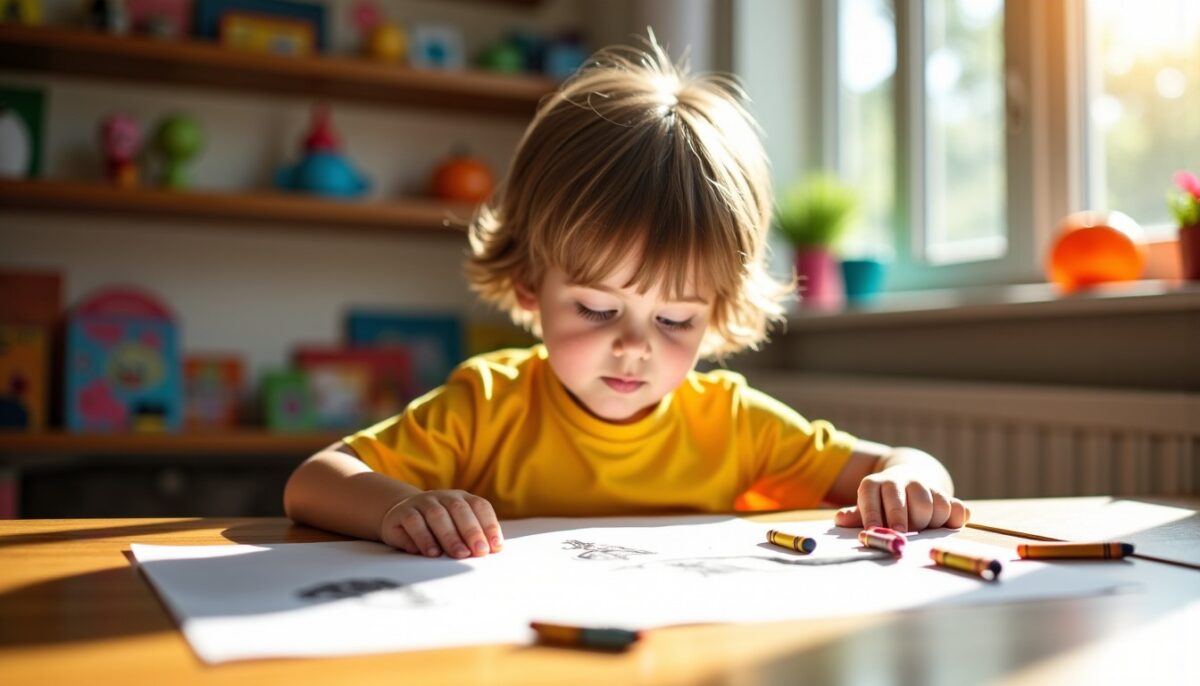 Dessin fantôme simplifié : techniques malines pour émerveiller les enfants avec des illusions