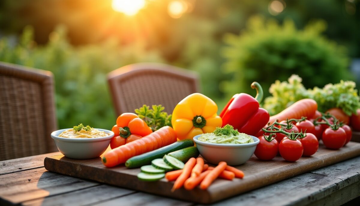 Apéro veggie : des idées rafraîchissantes pour un encas sain et chaleureux